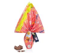 Venchi - Œuf en Chocolat Rose, Goût Chocolat au Lait, avec 2 Surprises pour Enfants, Sans Gluten, 220 gr, Collection Pâques, Idée Cadeau