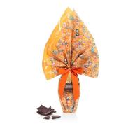 Venchi - Œuf en Chocolat, Saveur Chocolat Noir 60%, avec Surprise, Motif Murrine de Venise, Sans Gluten, Végétalien, 220 gr, Collection Pâques, Idée Cadeau