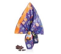 Venchi - Œuf en Chocolat Violet, 60% Goût Chocolat Noir, avec 2 Surprises pour Enfants, Sans Gluten, Vegan, 220 gr, Collection Pâques, Idée Cadeau