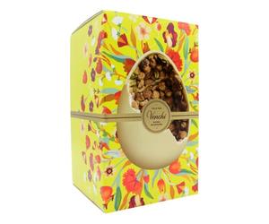 Venchi - Œuf Gran Gourmet Blanc Salé - Avec Pistaches, Amandes et Noisettes du Piémont IGP, 500 g - Avec Surprise - Idée Cadeau - Sans Gluten