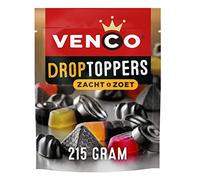 Venco Lot de 10 décorations de réglisse Zacht & Zoet 210 g I Mix avec réglisse et saveur de fruits I Sweet and Soft Mix of Dutch Licorice I Holland Drop Dropjes Soft and Sweet