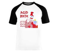 Vendax Acid Bath - When The Kite String PopsUnisex Baseball T-Shirt Manches Courtes Homme Femme Blanc Noir