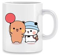 Vendax Ballon Ours Et Panda Bubu Dudu Tasse Ceramic Mug Cup