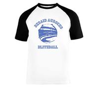 Vendax Besaid Aurochs Blitzball Unisex Baseball T-Shirt Manches Courtes Homme Femme Blanc Noir