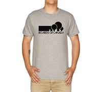 Vendax Boards of Canada T-Shirt Homme Gris