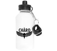 Vendax Charo - Niska Aluminium Blanc Bouteille d'eau Avec Bouchon à Vis White Watter Bottle With Screw Cap