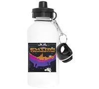 Vendax Extraterrestrial Jul Shop Aluminium Blanc Bouteille d'eau Avec Bouchon à Vis White Watter Bottle With Screw Cap