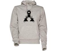 Vendax Faire Vous Voir Accueil Unisexe Homme Femme Sweat À Capuche Sweat-Shirt Gris Men's Women's Hoodie Sweatshirt Grey