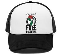 Vendax Free Palestine Fist and Letters Casquette De Baseball Rapper Cap