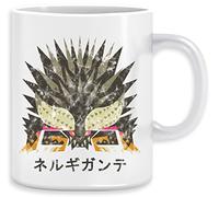 Vendax Icône Monster Hunter World Nergigante Kanji Tasse Ceramic Mug Cup