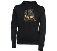 Vendax Icône Monster Hunter World Nergigante Kanji Unisexe Sweat À Capuche Noir