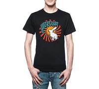 Vendax Jefferson Airplane T-Shirt Homme Noir