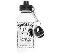 Vendax Oda, Dazai And Ango - Bungou Stray Dogs Aluminium Blanc Bouteille d'eau Avec Bouchon à Vis White Watter Bottle With Screw Cap
