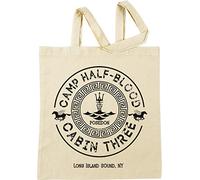Vendax Percy Jackson - Camp Half-Blood - Cabin Three - Poseidon Beige Beige Sac à Provisions Réutilisable
