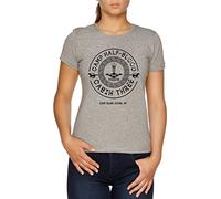 Vendax Percy Jackson - Camp Half-Blood - Cabin Three - Poseidon T-Shirt Femme Gris