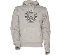 Vendax Percy Jackson - Camp Half-Blood - Cabin Three - Poseidon Unisexe Homme Femme Sweat À Capuche Sweat-Shirt Gris Men's Women's Hoodie Sweatshirt Grey
