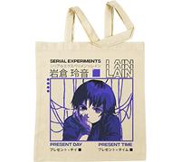 Vendax Serial Experiments Lain Darker Beige Sac à Provisions Réutilisable
