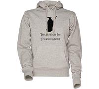 Vendax Thats What Im Tolkien About Unisexe Homme Femme Sweat À Capuche Sweat-Shirt Gris Men's Women's Hoodie Sweatshirt Grey