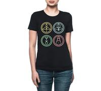 Vendax The Owl House Glyphs T-Shirt Femme Noir