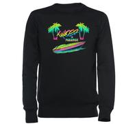 Vendax Thunder in Paradise Unisexe Sweat-Shirt Noir