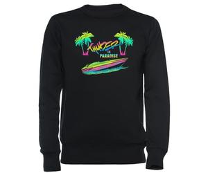 Vendax Thunder in Paradise Unisexe Sweat-Shirt Noir