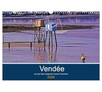 Vendée Aus dem Meer steigender Himmel Frankreichs (Wandkalender 2026 DIN A3 quer), CALVENDO Monatskalender: Vendée - Ozean an Frankreichs geschwungenen Küsten
