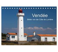Vendée - Bilder von der Côte de Lumière (Tischkalender 2026 DIN A5 quer), CALVENDO Monatskalender: Impressionen vom sonnenreichsten Abschnitt der französischen Atlantikküste