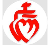 Vendée fond blanc - 10cm - Sticker/autocollant