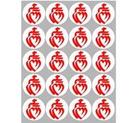 Vendée sur Fond Blanc (20 fois 5cm) - Sticker/autocollant Blanc G