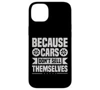 Vendeur de Voitures drôle, Vendeur d'automobiles, carrière, Amateur de Voitures Coque pour iPhone 14 Plus