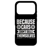 Vendeur de Voitures drôle, Vendeur d'automobiles, carrière, Amateur de Voitures Coque pour iPhone 17 Pro