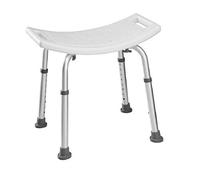 Vendeur pro Tabouret de Douche Incurvé Réglable en Hauteur, Chaise de Douche Stable et Sécurité, Tabouret Salle de Bain pour Les Personnes Handicapées, âgées et Femmes Enceintes