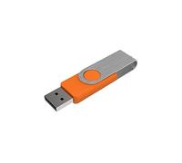 Venditio Lot de 10 clés USB Twister Orange 16 Go
