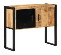 Vendre à perte - Armoire de console - style industriel - 90x35x75cm bois de manguier massif brut 4197987