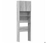 Vendre à perte - Meuble de rangement de machine à laver sonoma gris bois d'ingénierie 80282