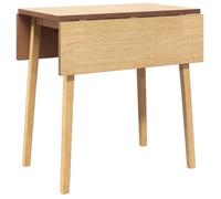 Vendre à perte - Table à manger Rectangulaire-Table de cuisine naturel bois massif et caoutchouc 45412
