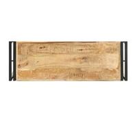 Vendre à perte - Table console - style industriel - 90x30x75cm Bois de manguier brut 7928833