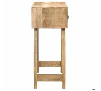 Vendre à perte - Table console - style industriel - 90x32x75cm bois massif de manguier brut 7800781