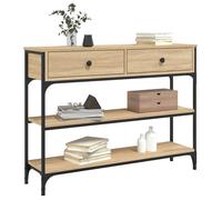 Vendre à perte - Table console - style industriel - chêne sonoma 100x25x75cm bois d'ingénierie 4795882