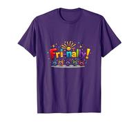 Vendre! Célébration colorée pour Les Guerriers du Week-End T-Shirt, Homme, Violet, XL