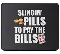 Vendre des Pilules pour Payer Les Factures Mousepad Résistant À Usure Tapis De Souris Gaming Confort Mouse Pad pour Jeu Voyage Ordinateur 25X30Cm