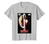 Vendredi 13, Halloween Design Jason est de Retour T-Shirt, Enfant, Argent, 2 Ans