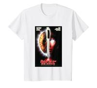Vendredi 13, Halloween Design Jason est de Retour T-Shirt, Enfant, Blanc, 10 Ans