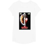 Vendredi 13, Halloween Design Jason est de Retour T-Shirt, Fille, Blanc, L