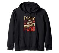 Vendredi est Mon Mot F préféré Sweat à Capuche