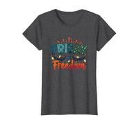 Vendredi = Liberté : Célébrez la libération du Week-End T-Shirt, Femme, Chiné Foncé, S