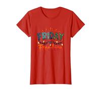 Vendredi = Liberté : Célébrez la libération du Week-End T-Shirt, Femme, Rouge, M
