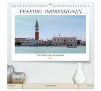 Venedig Impressionen (hochwertiger Premium Wandkalender 2026 DIN A2 quer), Kunstdruck in Hochglanz: Inspirierende Blickperspektiven für die Besichtigung der Serenissima.