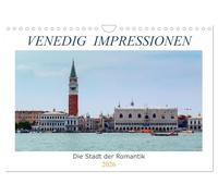 Venedig Impressionen (Wandkalender 2026 DIN A4 quer), CALVENDO Monatskalender: Inspirierende Blickperspektiven für die Besichtigung der Serenissima.