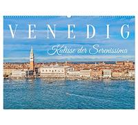Venedig - Kulisse der Serenissima (Wandkalender 2026 DIN A2 quer), CALVENDO Monatskalender: Venezianischer Zauber in der Lagune.